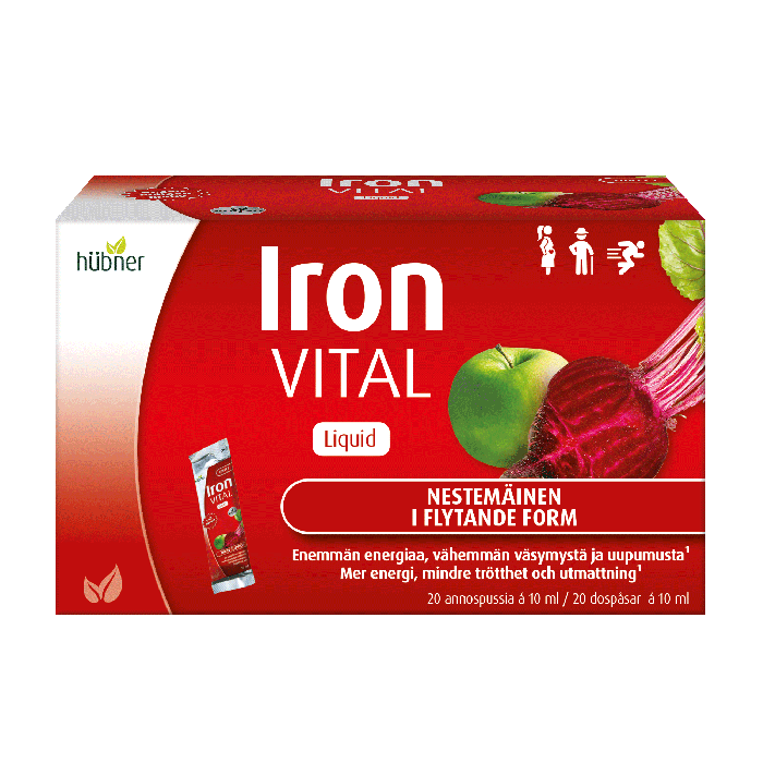 Hübner Iron Vital annospussi 20x10 ml