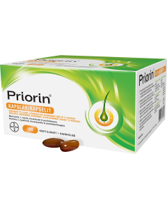 Priorin kapselit 180 kpl