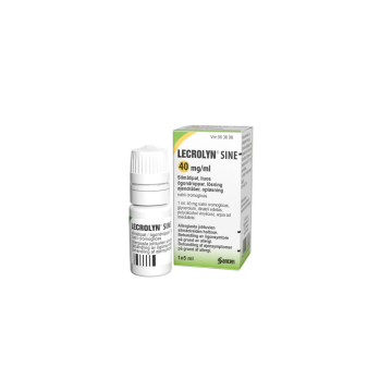 LECROLYN SINE silmätipat, liuos 40 mg/ml 5 ml
