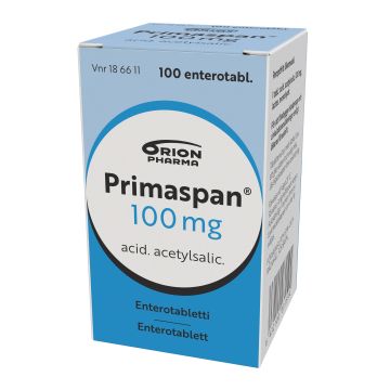 PRIMASPAN enterotabletti 100 mg 100 kpl