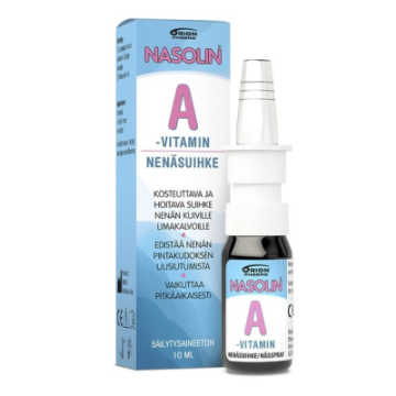 NASOLIN A-VITAMIN NENÄSUIHKE 10 ml