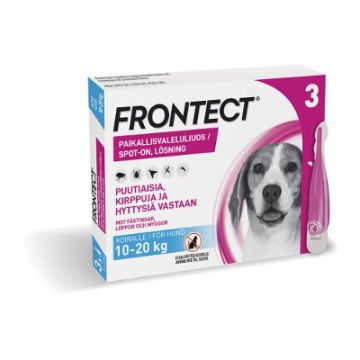 FRONTECT paikallisvaleluliuos 3 x 2 ml