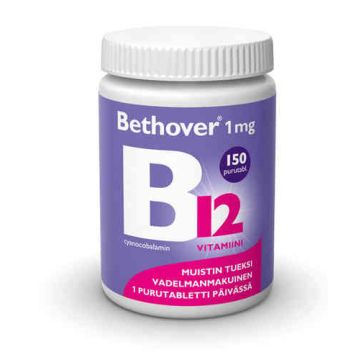 BETHOVER 1 MG B12-VITAMIINI 150 TABL
