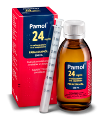 PAMOL oraalisuspensio 24 mg/ml 100 ml