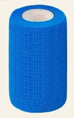 Lumocare itsekiinnittyvä tukiside 7,5cm x 4,5m sininen 1 kpl