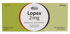 LOPEX kapseli, kova 2 mg 10 fol