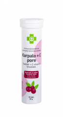 APTEEKKI Lady Karpalo + C pore 1500 mg karpalot. + 500 mg C-vitamiini 10 tabl