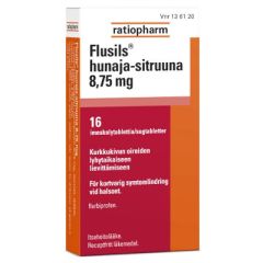 FLUSILS HUNAJA-SITRUUNA 8,75 mg imeskelytabl 16 fol