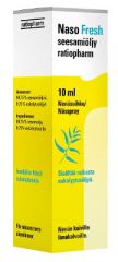 NASO FRESH SEESAMIÖLJY RATIOPHARM 10 ML