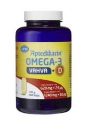 Lysi Omega-3 Vahva + D 100 kaps